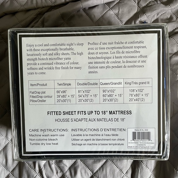 Queen Sized Bedding Set - Picture 2 of 2